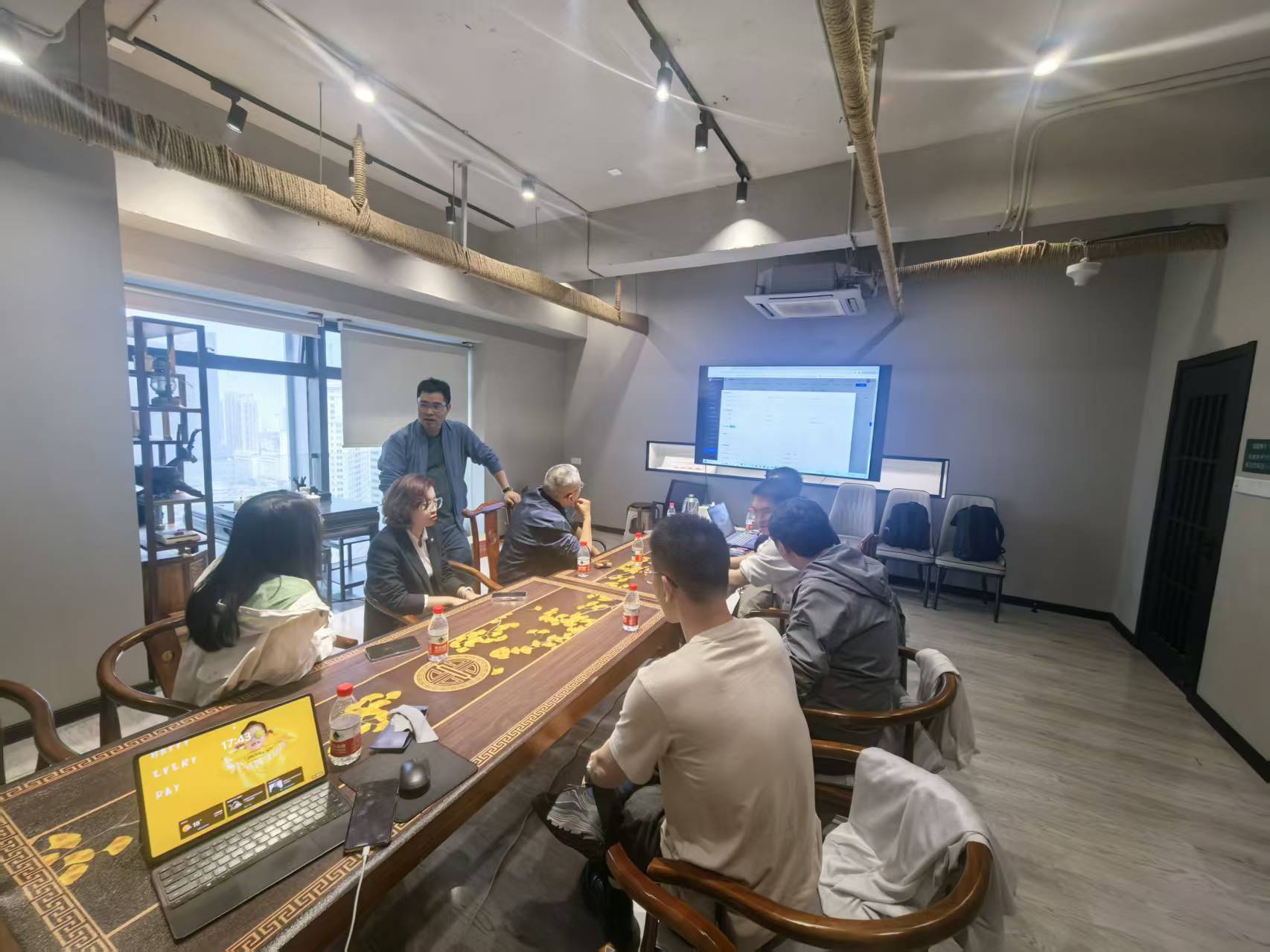 青岛共享茶室新产品研讨会